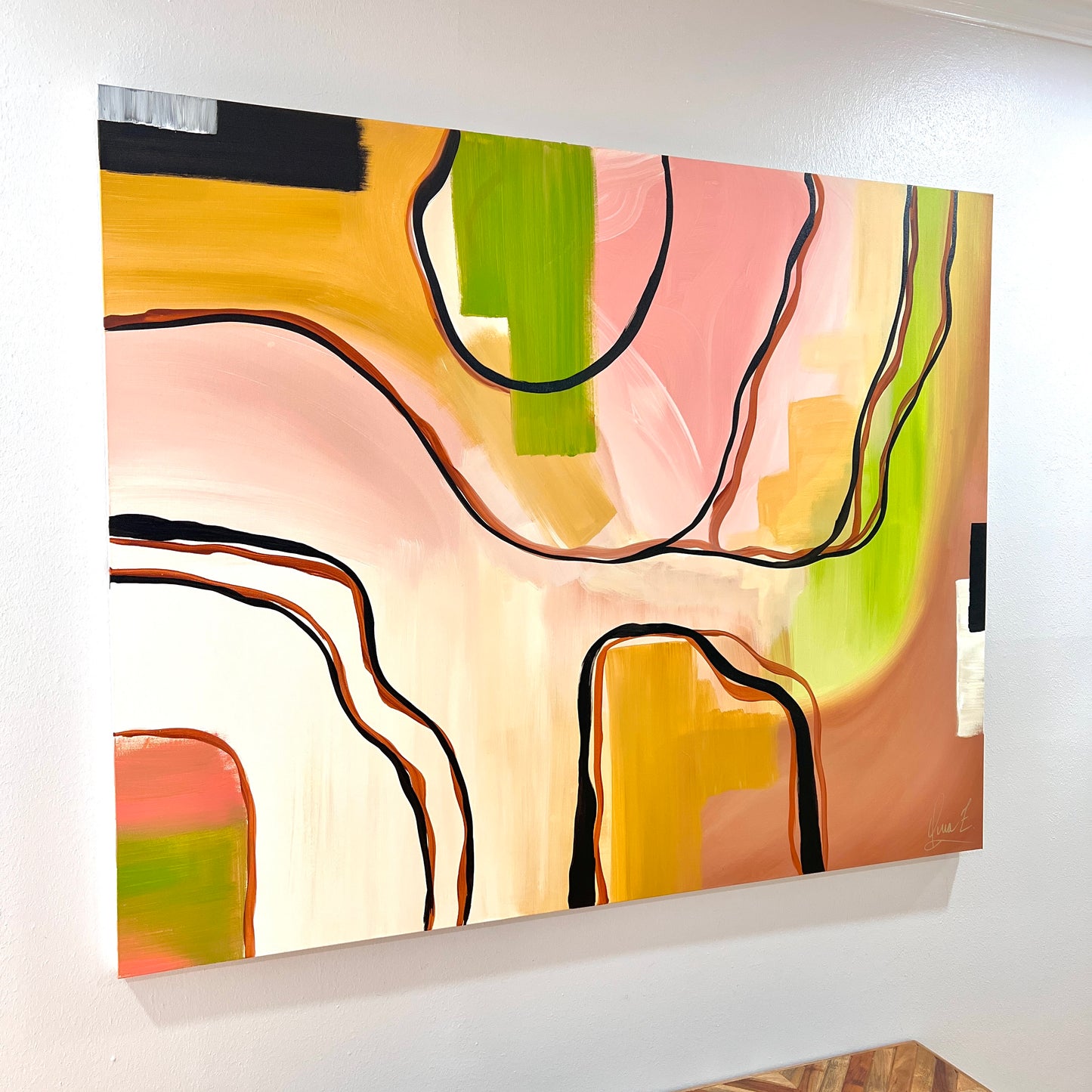 My Dancing Partner 36x48
