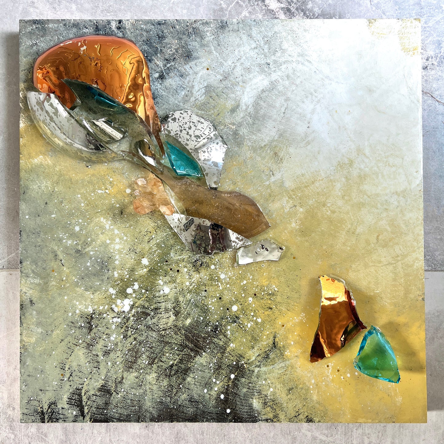 Beautiful & Broken 20x20