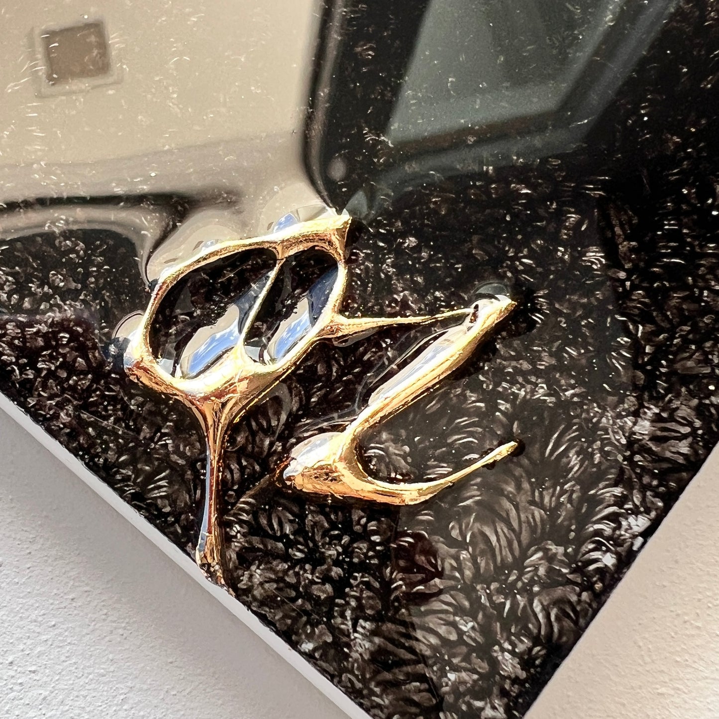 Pools of Black 12x12