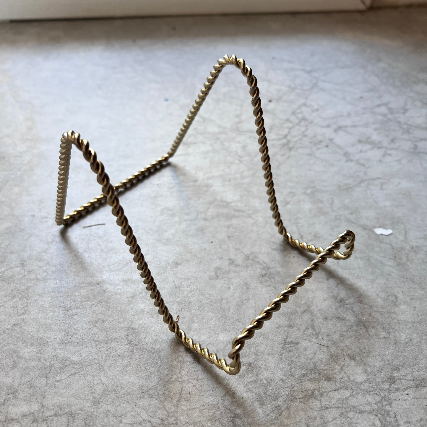 Mini tray in black, white & gold