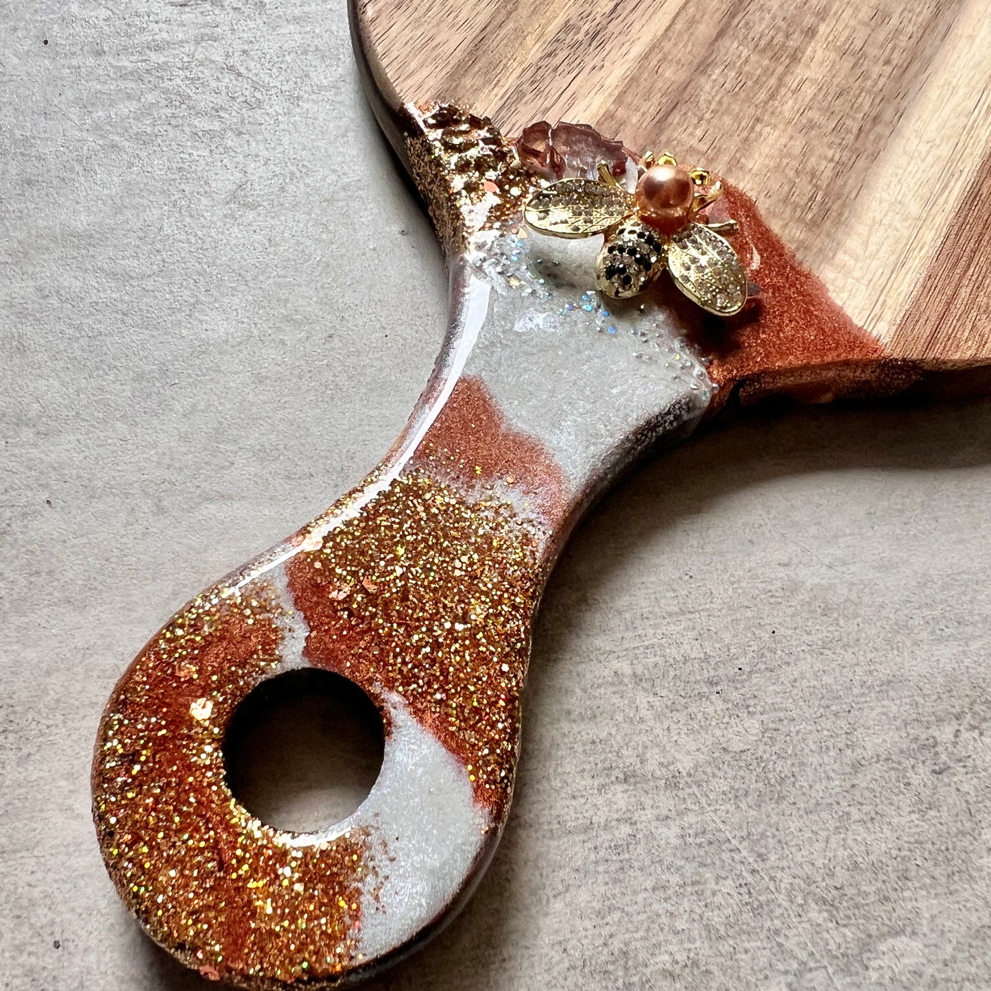 Mini Bee Board in Rosy Copper