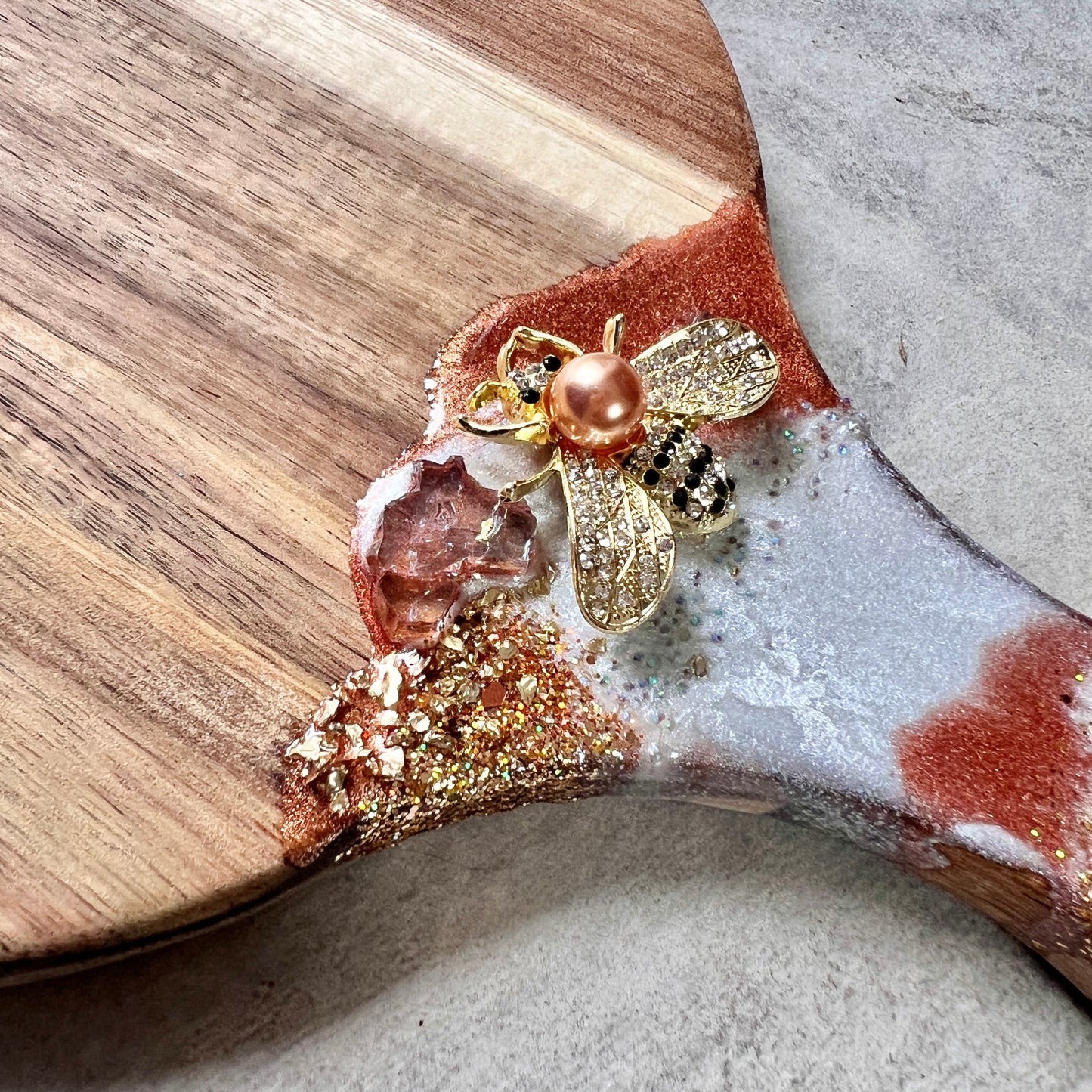 Mini Bee Board in Rosy Copper