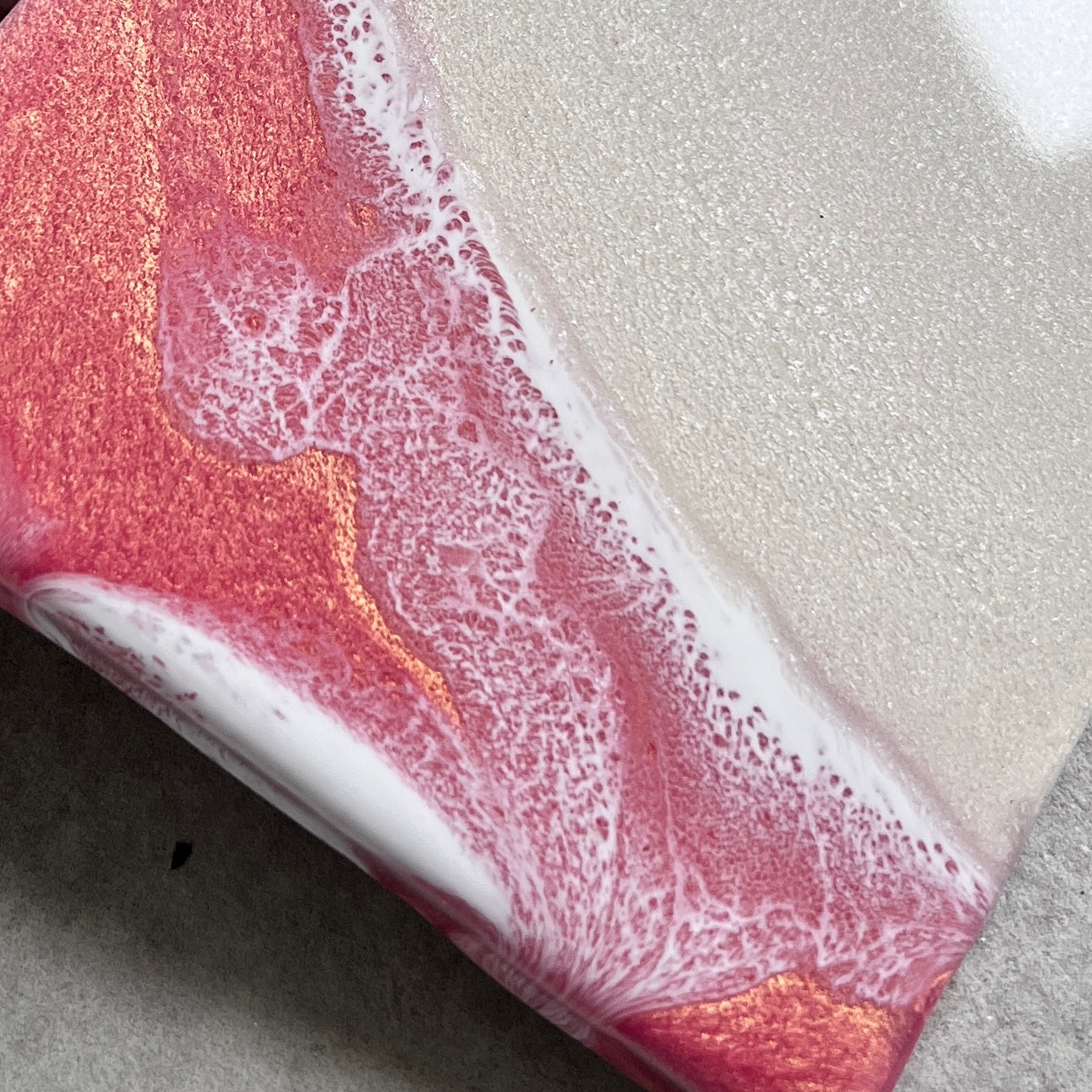 Pink Sand Beach Coaster Set