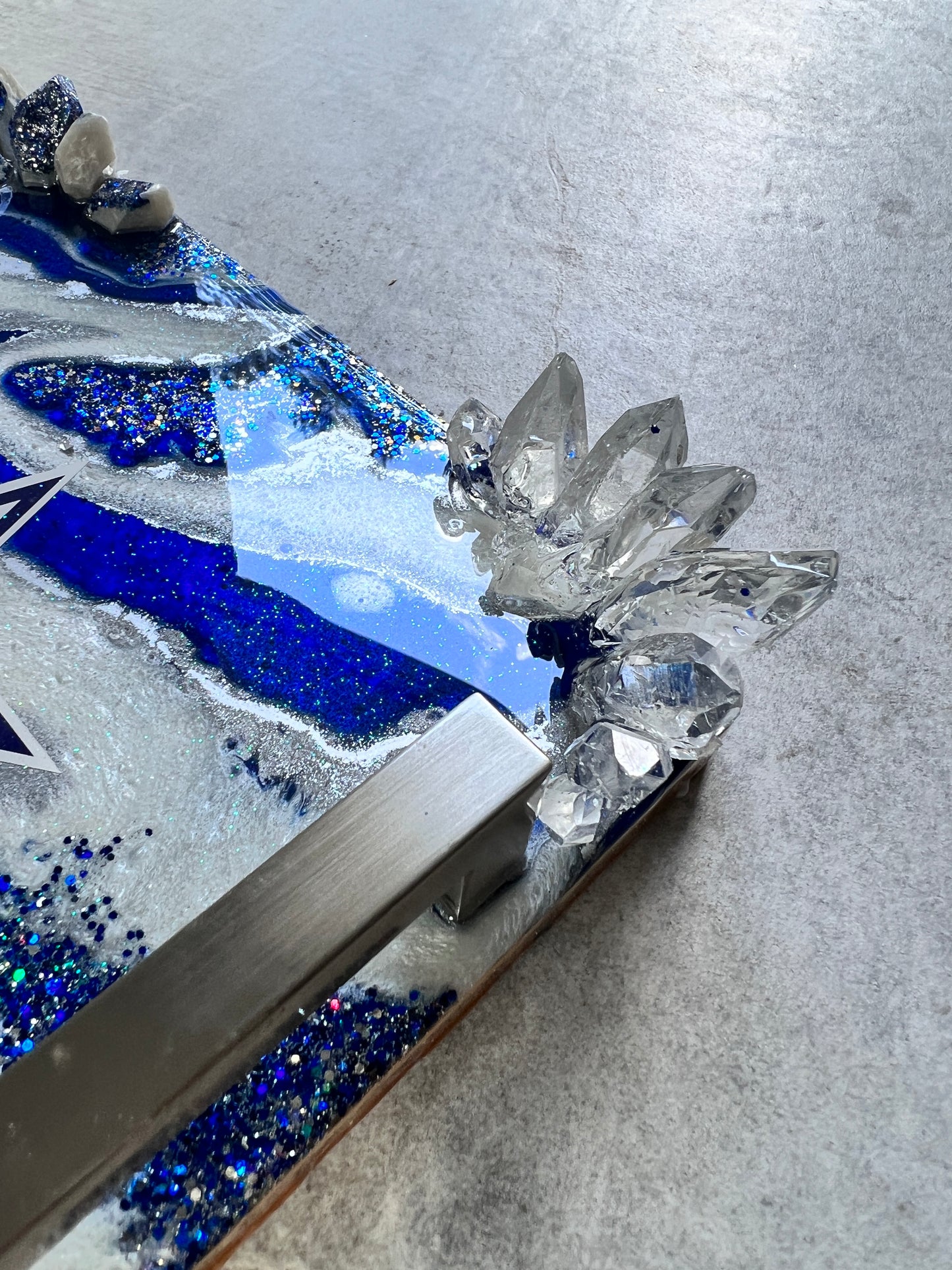 Custom order: Dallas Cowboy Mini Tray with handles