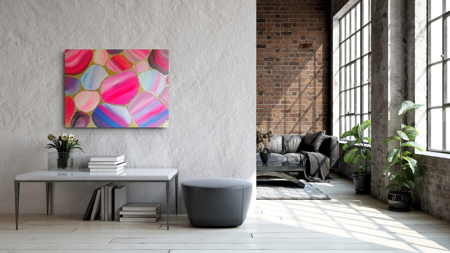 Big Pink Energy 36x48