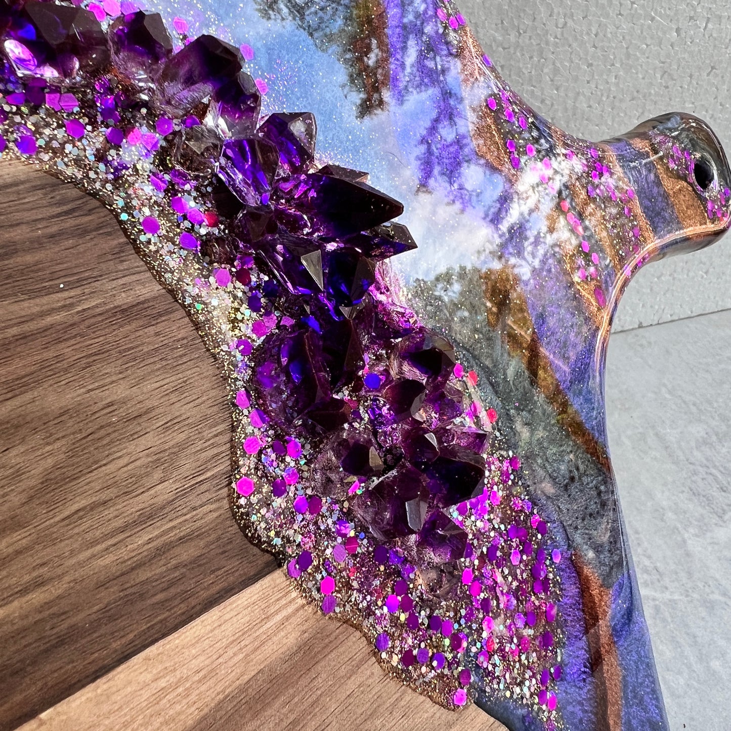 Amethyst Inspired Charcuterie Board