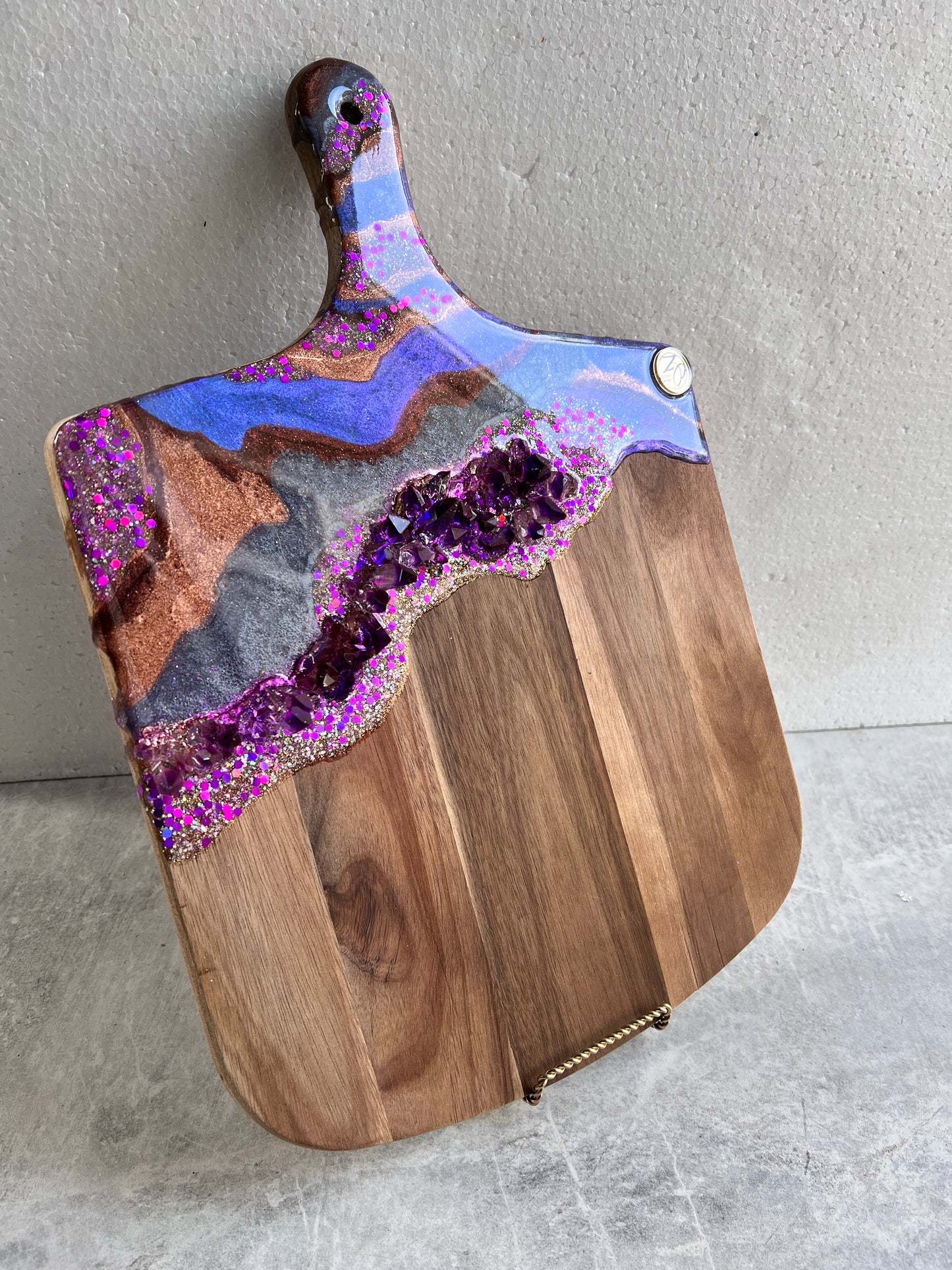 Amethyst Inspired Charcuterie Board