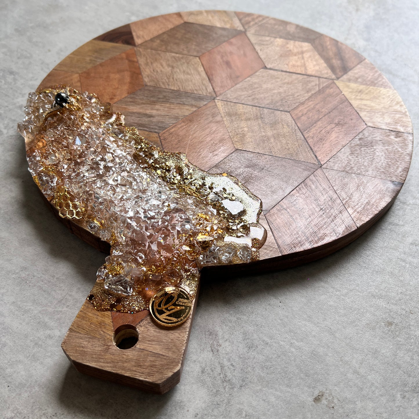 All The Buzz Cheeseboard & Coaster Set