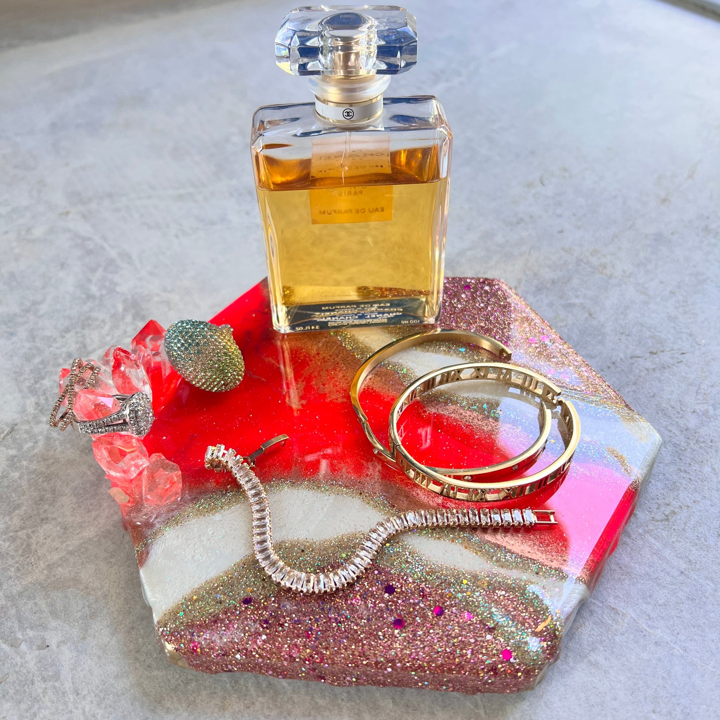 Mini Tray in Hot Pink