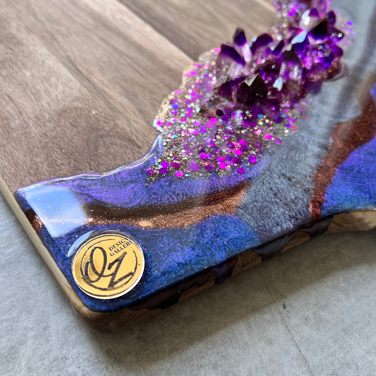 Amethyst Inspired Charcuterie Board