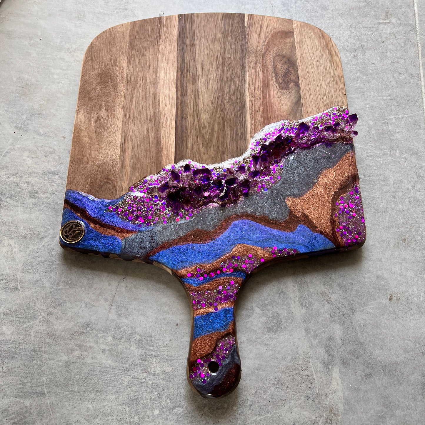 Amethyst Inspired Charcuterie Board
