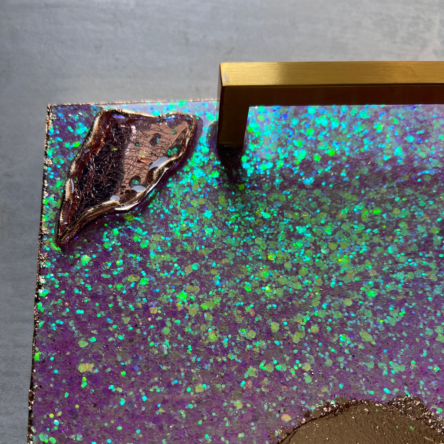 Color Shift Gold Luxe Tray