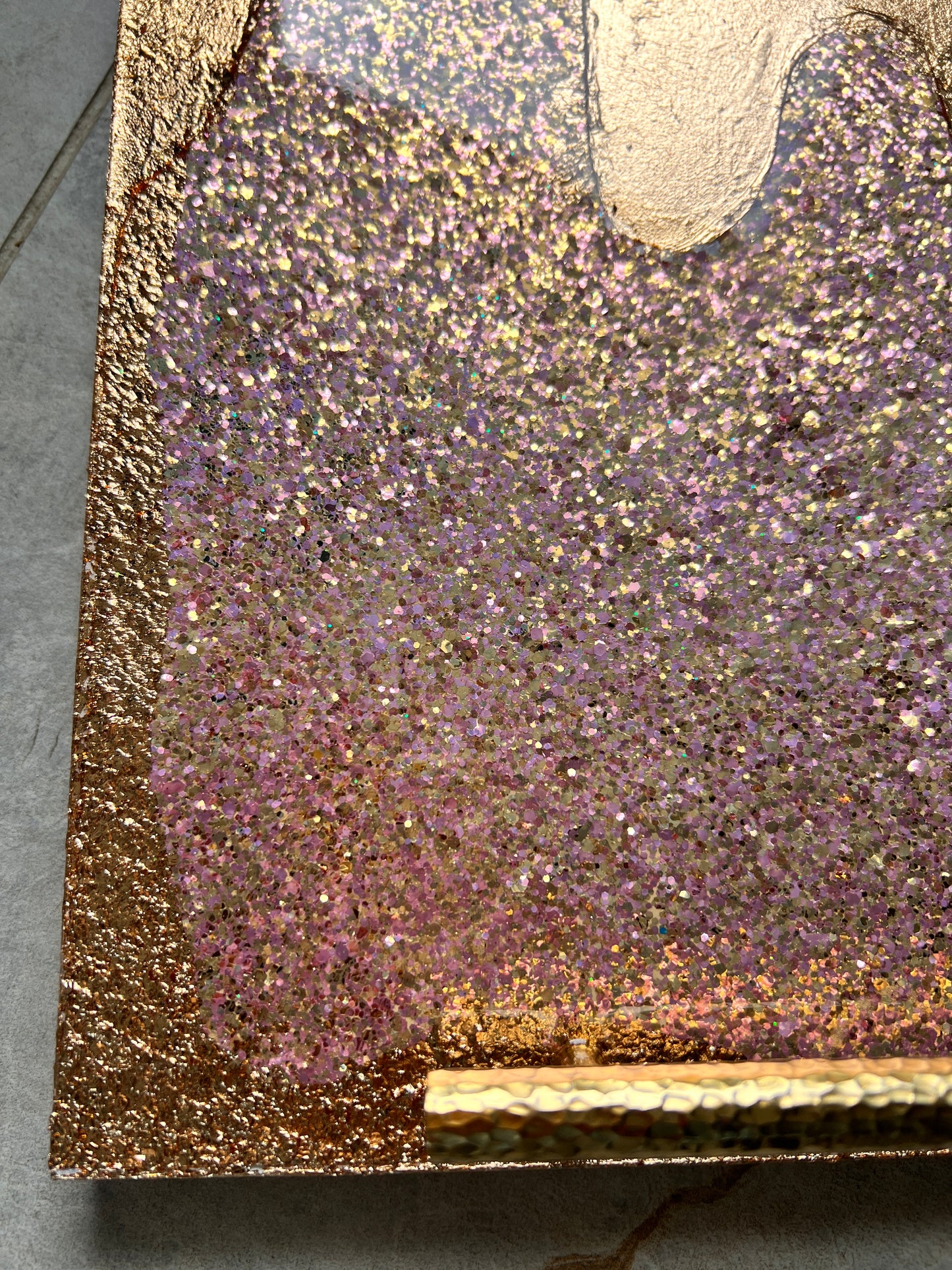 Golden & Pink Luxe Tray