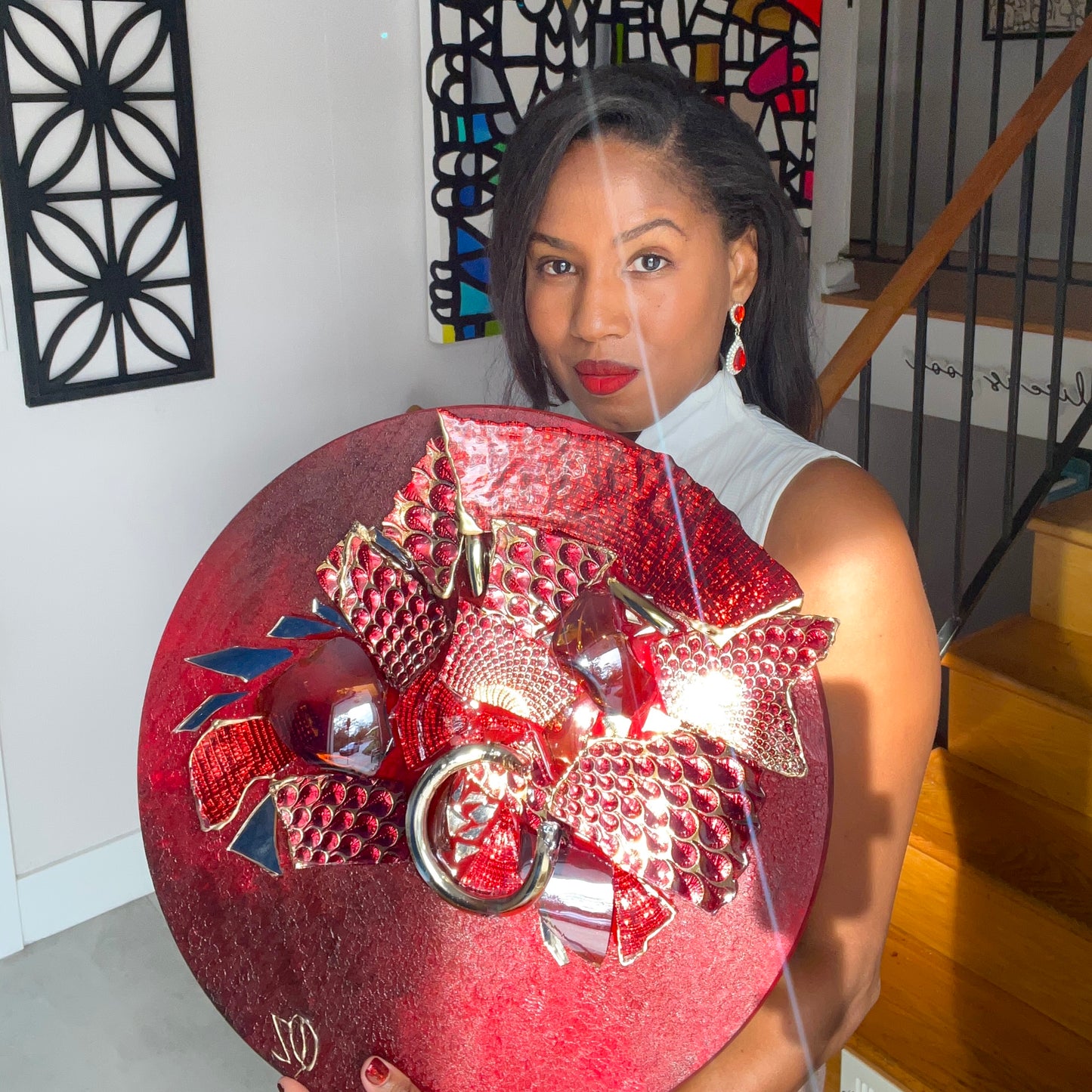 Embers of the Dragon 18” round