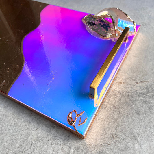 Color Shift Gold Luxe Tray