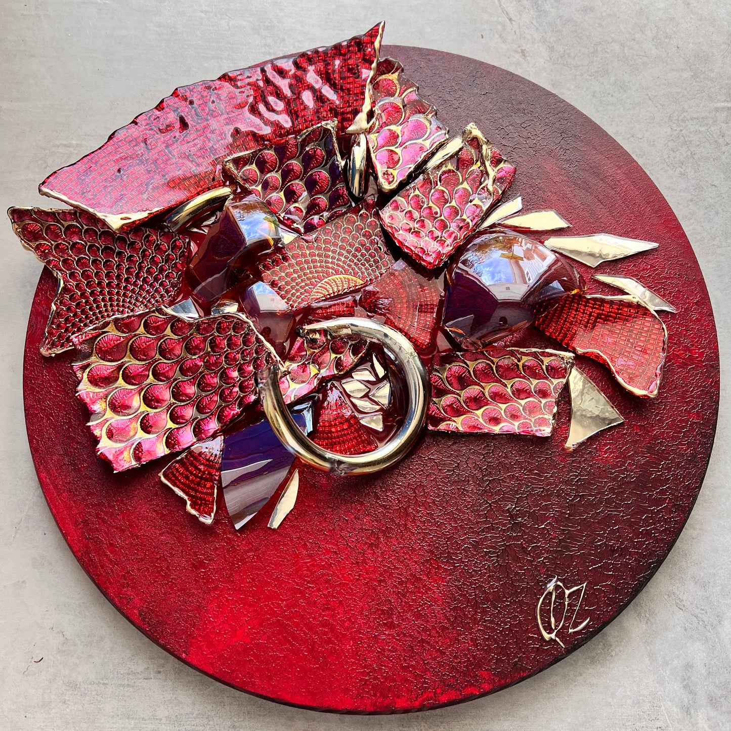 Embers of the Dragon 18” round