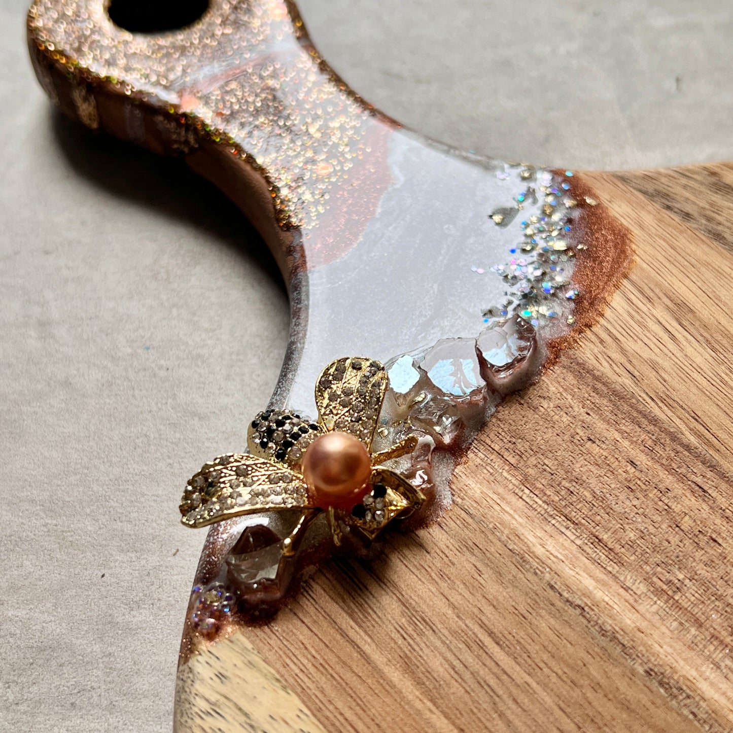 Mini Bee Board in Rosy Copper