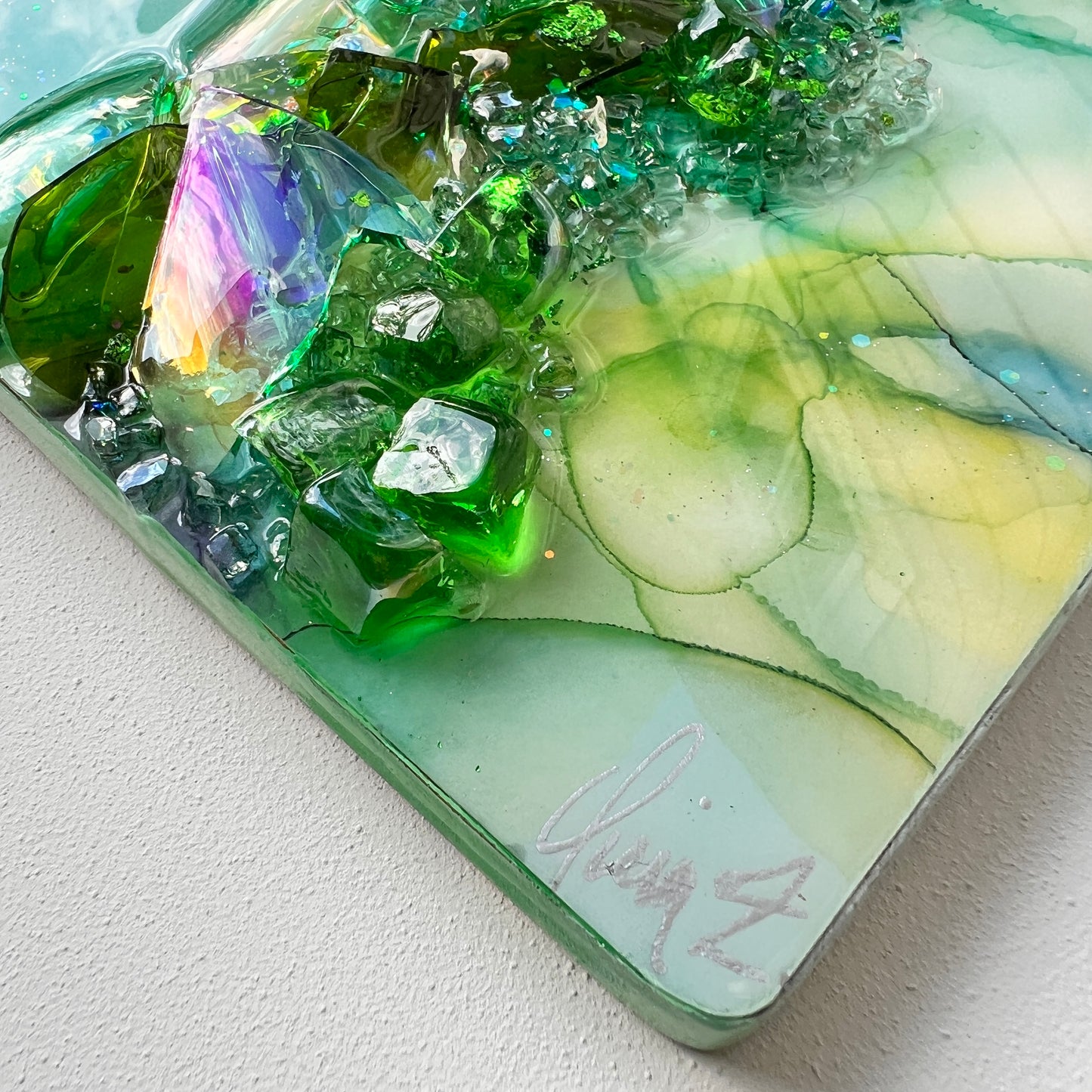 Whispers of Evergreen Tide 8x8