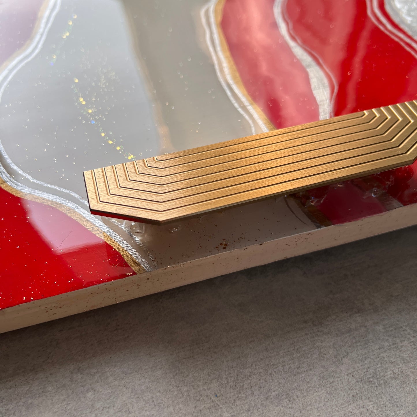 Crimson & Cream Luxe Tray