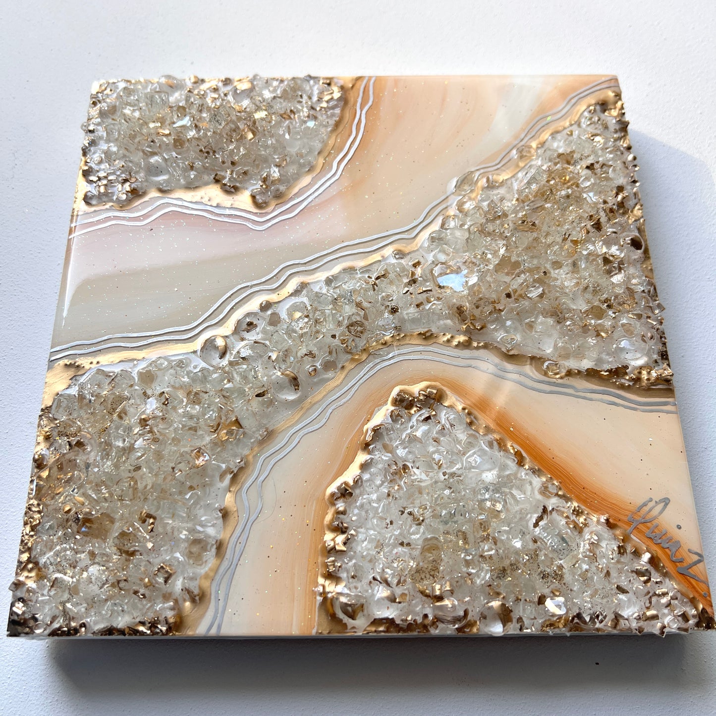 The Shoreline of Sunlit Gems 8x8