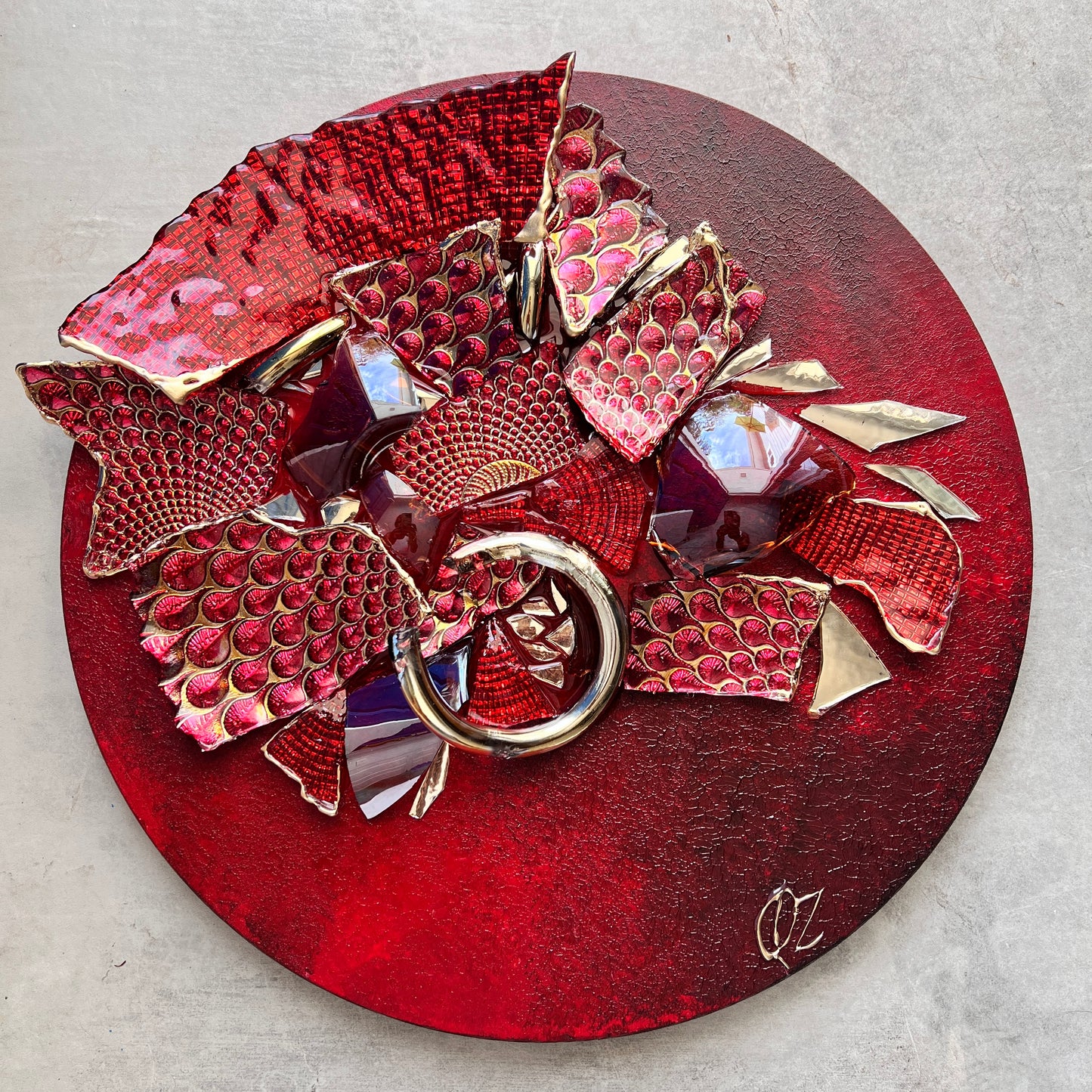 Embers of the Dragon 18” round