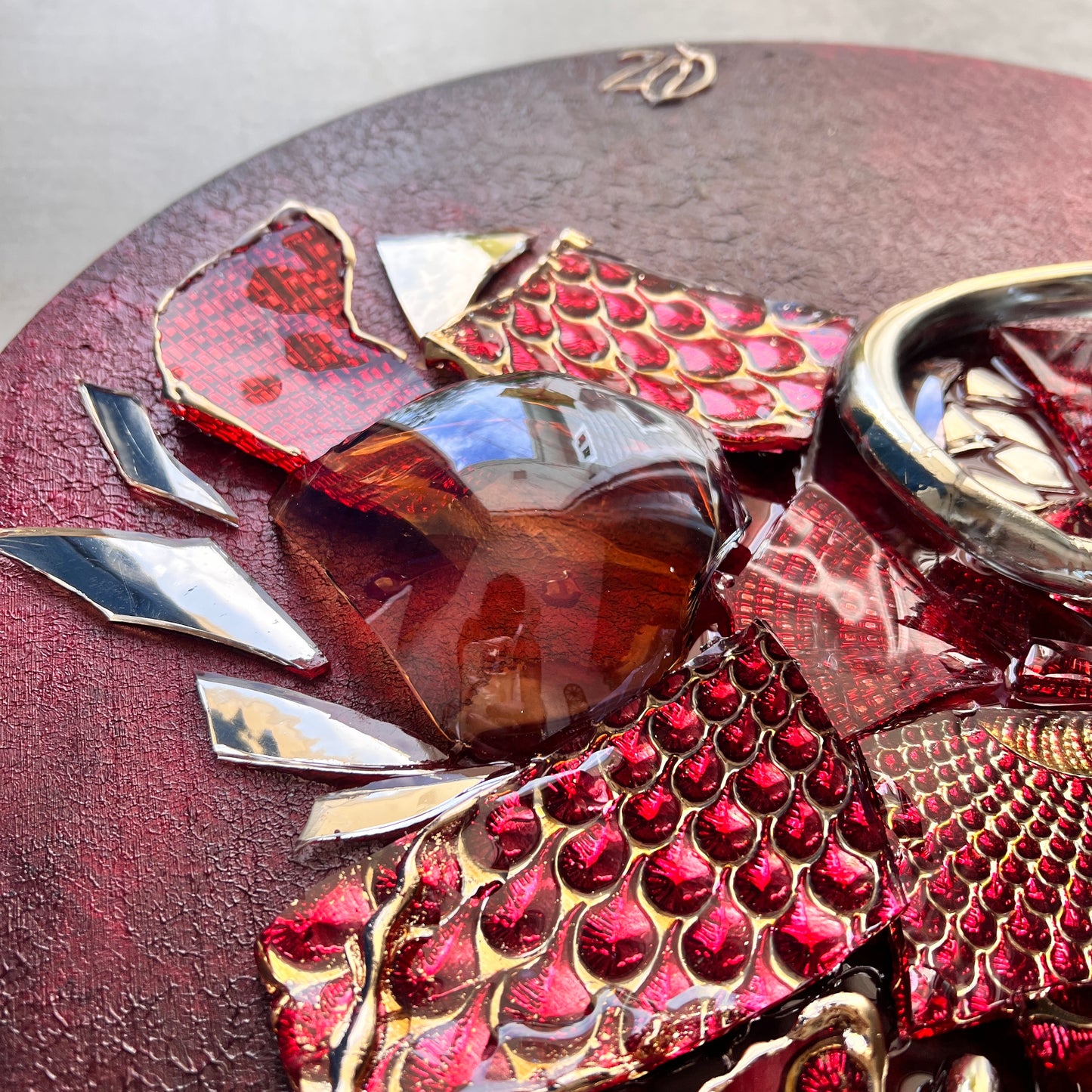 Embers of the Dragon 18” round