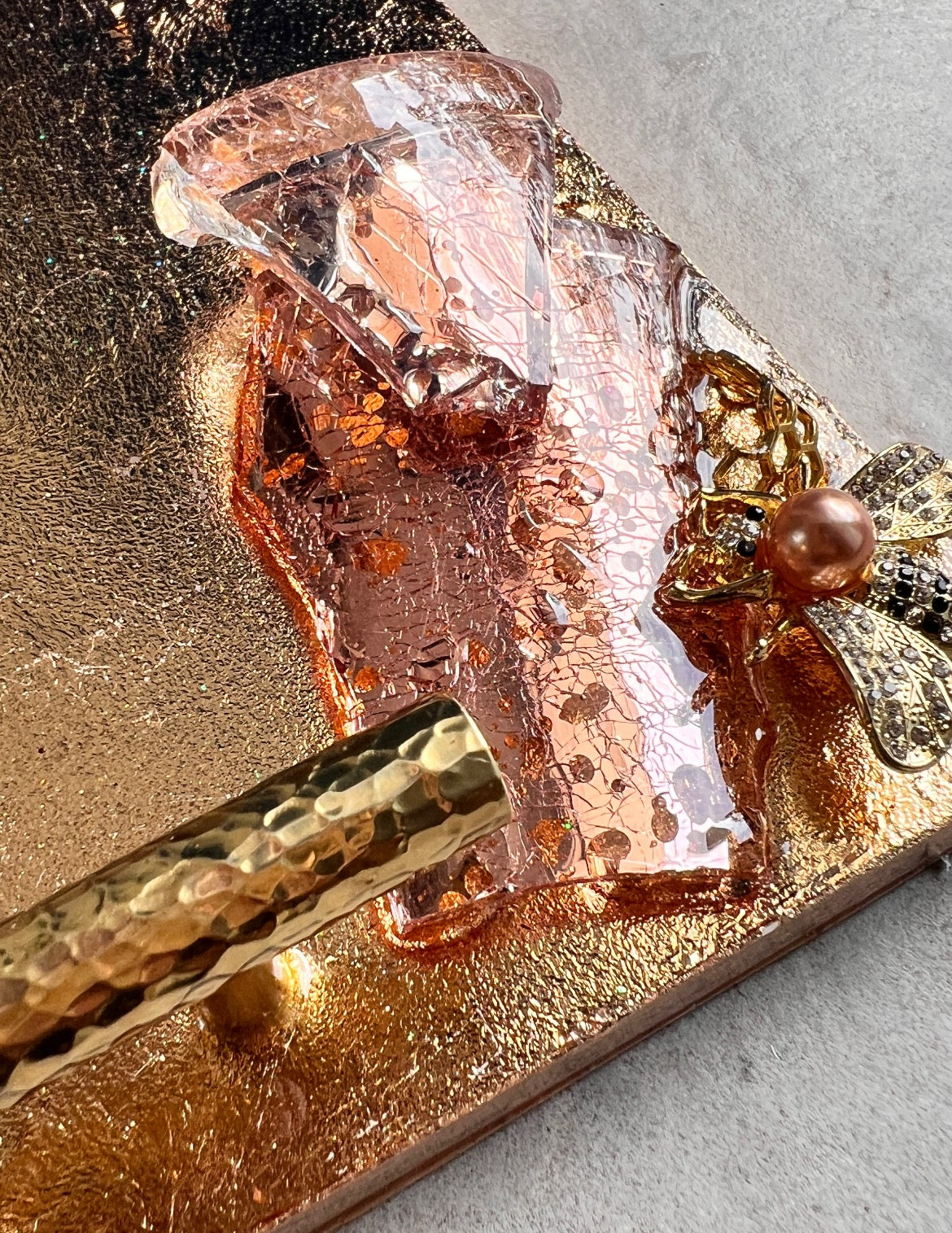 Golden & Pink Luxe Tray