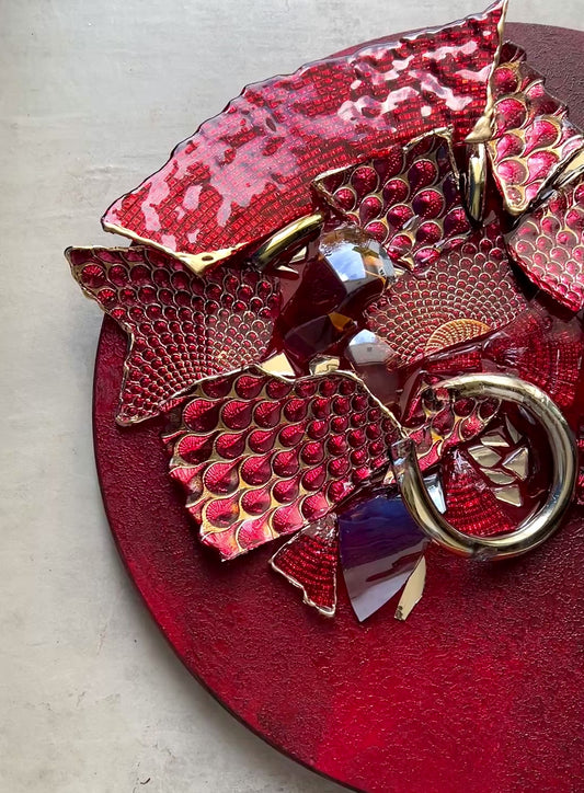 Embers of the Dragon 18” round