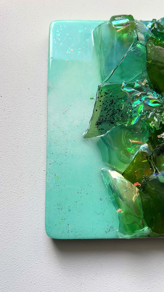 Whispers of Evergreen Tide 8x8