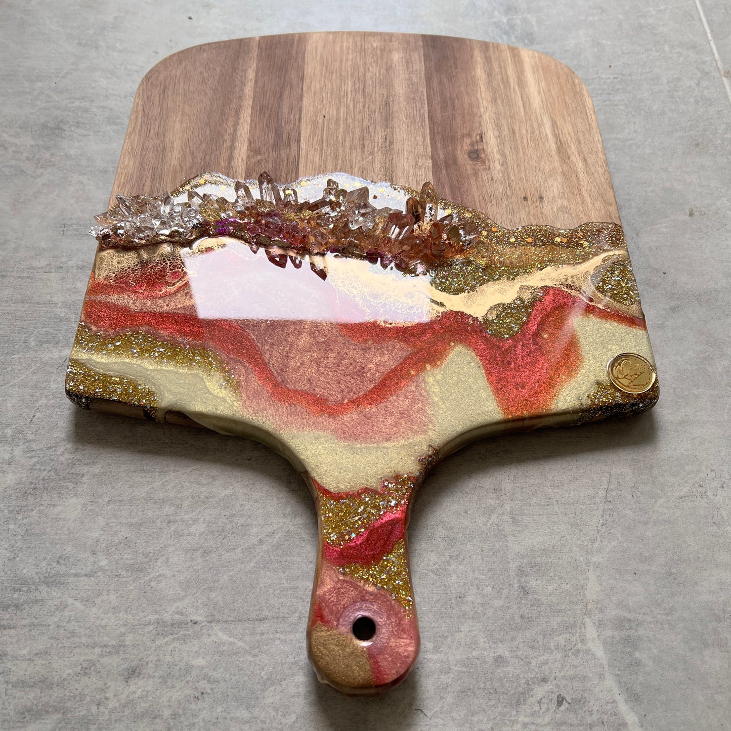 Copper Rose Charcuterie Board